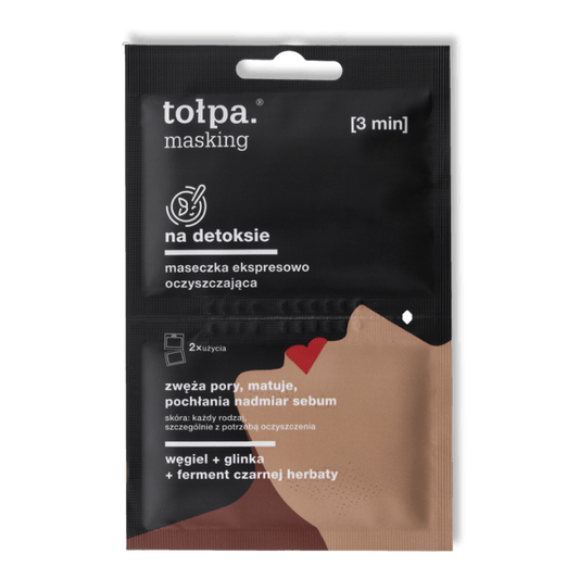 TOŁPA Masking Express Reinigend Masker - Op Detox 5mlx2 - Milucevi Beauty Store