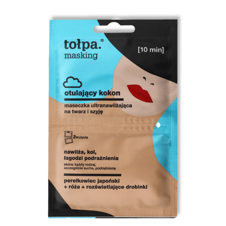 TOŁPA Masking Ultra - Hydraterende Masker voor Gezicht en Hals - Omhullende Cocon 5mlx2 - Milucevi Beauty Store