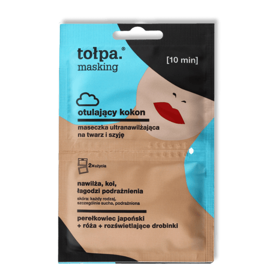 TOŁPA Masking Ultra - Hydraterende Masker voor Gezicht en Hals - Omhullende Cocon 5mlx2 - Milucevi Beauty Store