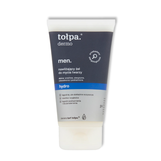 TOŁPA Dermo Men Hydraterende Gezichtsreinigingsgel Hydro 150 ml