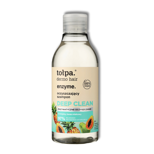 TOŁPA Dermo Hair Enzyme Enzymatyczny Szampon Oczyszczający Deep Clean 300 ml
