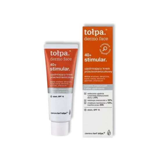 TOŁPA Dermo Face Stimular 40+ Verstevigend Anti-Rimpel Dagcrème SPF15 40 ml