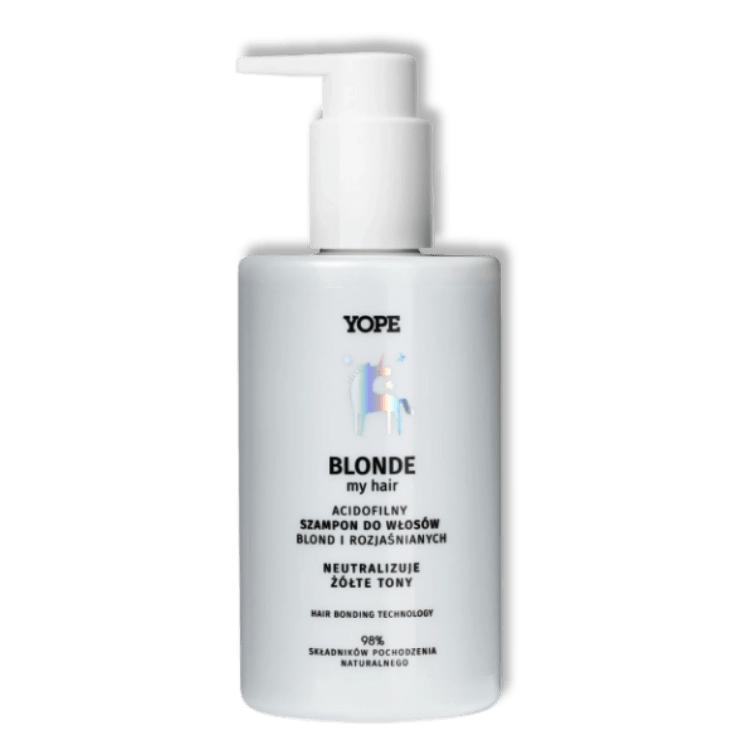 YOPE Blonde My Hair Acidofiele Shampoo voor Blond en Geblondeerd Haar - Neutraliseert Gele Tinten 300 ml - Milucevi Beauty Store