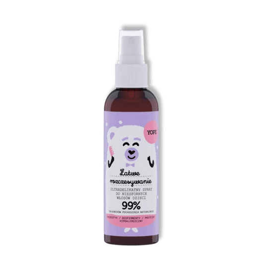 Yope Ultra-Zachte Ontklittingsspray voor Kinderen 99% Natuurlijk Hypoallergeen 150ml - Milucevi Beauty Store