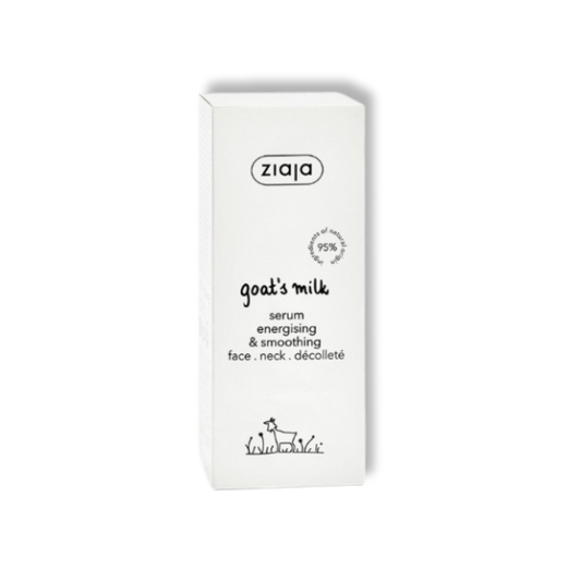 Ziaja Geitenmelk Gladmakend & Energiserend Serum voor Gezicht, Hals en Decolleté 50 ml