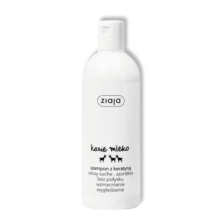 Ziaja Geitenmelk Shampoo met Keraïne voor Droog & Ruw Haar 400 ml - Milucevi Beauty Store