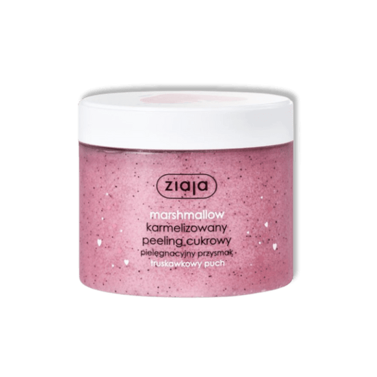 Ziaja Marshmallow Gekarameliseerde Suikerpeeling voor het Lichaam 300 ml - Milucevi Beauty Store