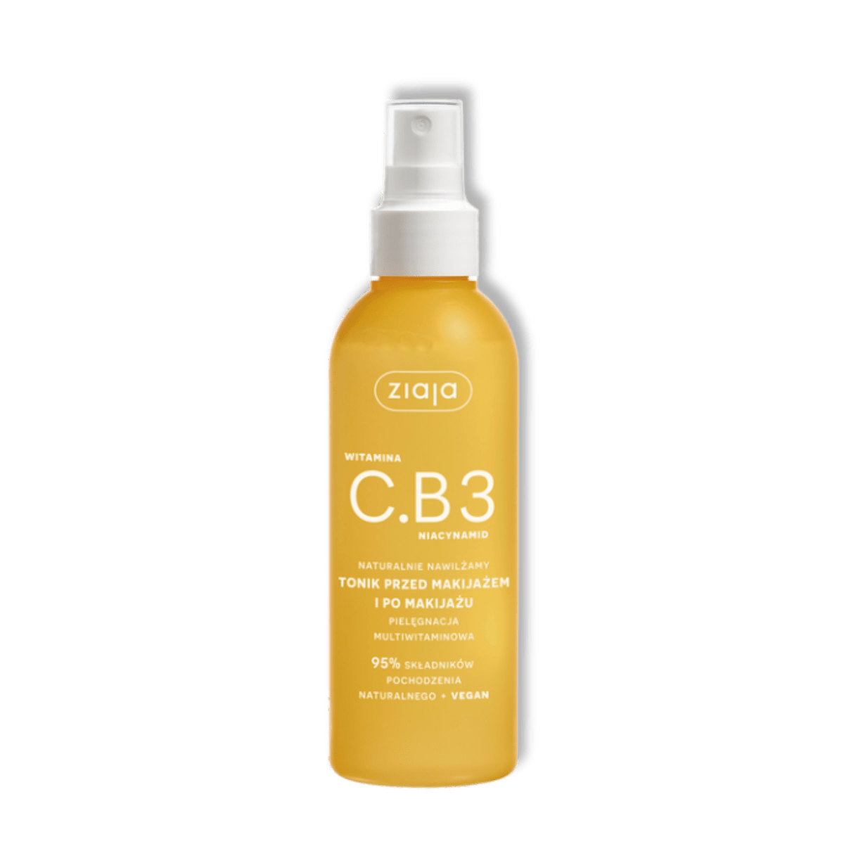 Ziaja Vitamine C.B3 Niacinamide Multivitamine Toner Voor & Na Make - up 190ml - Milucevi Beauty Store