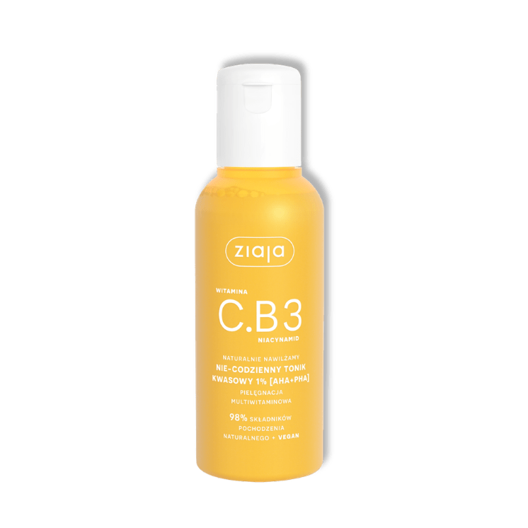 Ziaja Vitamine C.B3 Zuur Gezichtstonicum 1% AHA+PHA 120 ml - Milucevi Beauty Store