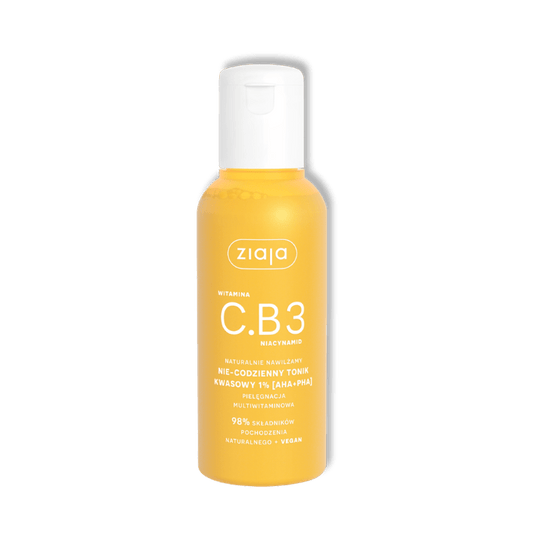 Ziaja Vitamine C.B3 Zuur Gezichtstonicum 1% AHA+PHA 120 ml - Milucevi Beauty Store